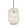 Bazar Bizar Suspensions Abat-jour Pour Suspension En Coton Blanc
