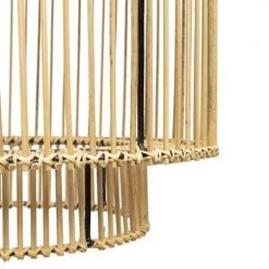 Bazar Bizar Suspensions Abat-jour Pour Suspension En Rotin Naturel -Luminaires Bord de mer Soldes abat jour pour suspension en rotin naturel 3