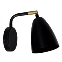 Tosel Appliques Murales Et Spots Applique Acier Noir