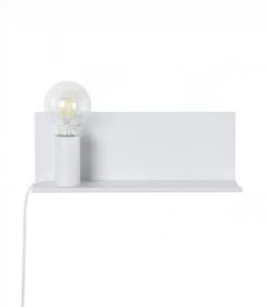 Lussiol Lighting Appliques Murales Et Spots Applique En Métal Blanc H.12 Cm