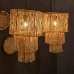 Pirouette Paris Suspensions Cache-ampoule En Jute -Luminaires Bord de mer Soldes cache ampoule en jute 2