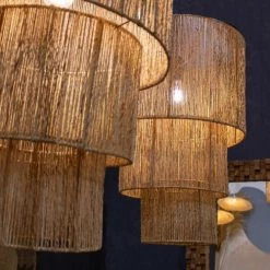 Pirouette Paris Suspensions Cache-ampoule En Jute -Luminaires Bord de mer Soldes cache ampoule en jute 3