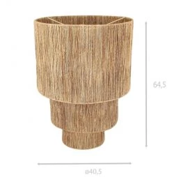 Pirouette Paris Suspensions Cache-ampoule En Jute -Luminaires Bord de mer Soldes cache ampoule en jute 5