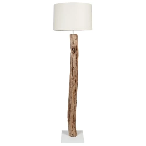 Maisons Du Monde Lampadaires Lampadaire Avec Abat-jour En Coton Ivoire H169 3 Maisons Du Monde Lampadaires Lampadaire Avec Abat-jour En Coton Ivoire H169 – Image 3