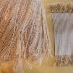 Now’s Home Lampadaires Lampadaire En Bois D'acajou Et Abat Jour -Luminaires Bord de mer Soldes lampadaire en bois d acajou et abat jour 3