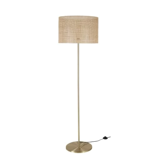 Maisons Du Monde Lampadaires Lampadaire En Métal Doré Et Abat-jour Cannage En Rotin Tressé H168 1 Maisons Du Monde Lampadaires Lampadaire En Métal Doré Et Abat-jour Cannage En Rotin Tressé H168