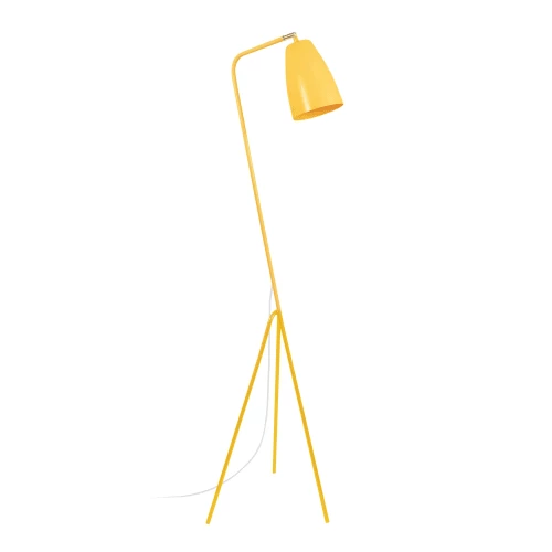 Tosel Lampadaires Lampadaire Liseuse Métal Jaune 2 Tosel Lampadaires Lampadaire Liseuse Métal Jaune – Image 2
