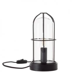 Brilliant Lampes à Poser Lampe à Poser Métal Et Verre H25cm