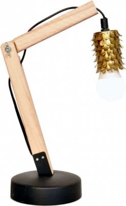 ReCollection Lampes à Poser Lampe De Bureau Design Couleur Dorée