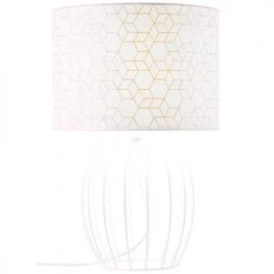 Brilliant Lampes à Poser Lampe En Bois Blanc