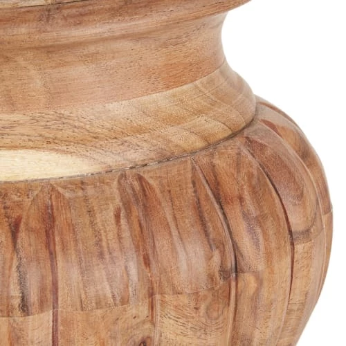 Maisons Du Monde Lampes à Poser Lampe En Bois De Manguier Et Abat-jour En Lin Beige 2 Maisons Du Monde Lampes à Poser Lampe En Bois De Manguier Et Abat-jour En Lin Beige – Image 2