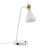 Lussiol Lighting Lampes à Poser Lampe En Métal Blanc H.59 Cm