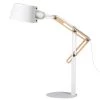 Lussiol Lighting Lampes à Poser Lampe En Métal Blanc H.60 Cm