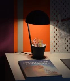 Lussiol Lighting Lampes à Poser Lampe En Métal Noir H.40 Cm -Luminaires Bord de mer Soldes lampe en metal noir h 40 cm 2