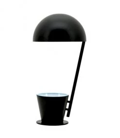 Lussiol Lighting Lampes à Poser Lampe En Métal Noir H.40 Cm