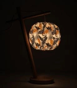 Lussiol Lighting Lampes à Poser Lampe En Papier à Motif H.48 Cm -Luminaires Bord de mer Soldes lampe en papier a motif h 48 cm 2