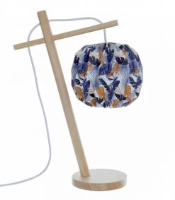 Lussiol Lighting Lampes à Poser Lampe En Papier à Motif H.48 Cm