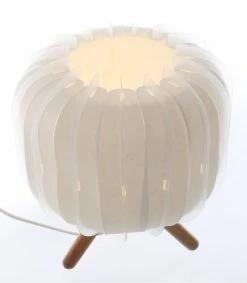 Lussiol Lighting Lampes à Poser Lampe En Polypropylène Blanc H.20 Cm -Luminaires Bord de mer Soldes lampe en polypropylene blanc h 20 cm 2