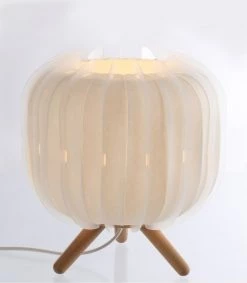 Lussiol Lighting Lampes à Poser Lampe En Polypropylène Blanc H.20 Cm -Luminaires Bord de mer Soldes lampe en polypropylene blanc h 20 cm 3