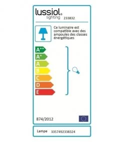 Lussiol Lighting Lampes à Poser Lampe En Polypropylène Blanc H.20 Cm -Luminaires Bord de mer Soldes lampe en polypropylene blanc h 20 cm 4
