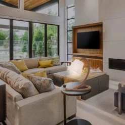 Keria Lampes à Poser Lampe En Rotin Marron -Luminaires Bord de mer Soldes lampe en rotin marron 4