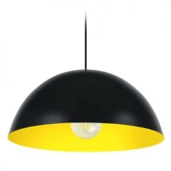 Tosel Suspensions Suspension Acier Noir Et Jaune