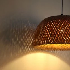 Keria Suspensions Suspension En Bambou Naturel -Luminaires Bord de mer Soldes suspension en bambou naturel 4