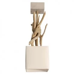 Coc'art Suspensions Suspension En Bois Blanc Cassé