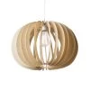 Lussiol Lighting Suspensions Suspension En Bois Naturel D. 44 Cm