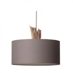 Coc'art Suspensions Suspension En Bois Recyclé Gris