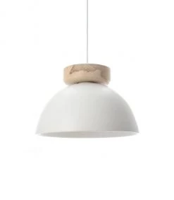 Lussiol Lighting Suspensions Suspension En Céramique Blanc D. 30 Cm