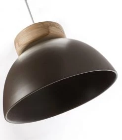 Lussiol Lighting Suspensions Suspension En Céramique Marron D. 30 Cm -Luminaires Bord de mer Soldes suspension en ceramique marron d 30 cm 2