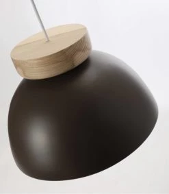 Lussiol Lighting Suspensions Suspension En Céramique Marron D. 30 Cm -Luminaires Bord de mer Soldes suspension en ceramique marron d 30 cm 3