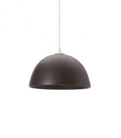 Lussiol Lighting Suspensions Suspension En Céramique Marron D. 30 Cm