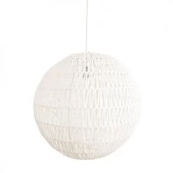 Pirouette Paris Suspensions Suspension En Corde Blanche D60cm
