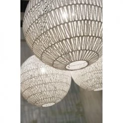 Pirouette Paris Suspensions Suspension En Corde Blanche D60cm -Luminaires Bord de mer Soldes suspension en corde blanche d60cm 4