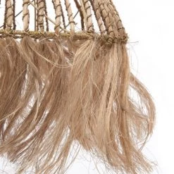 Bazar Bizar Suspensions Suspension En Herbe D'abaca Naturel -Luminaires Bord de mer Soldes suspension en herbe d abaca naturel 4