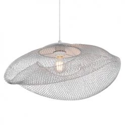 Globo Suspensions Suspension En Métal Argenté