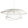 Lussiol Lighting Suspensions Suspension En Métal Blanc D. 60 Cm