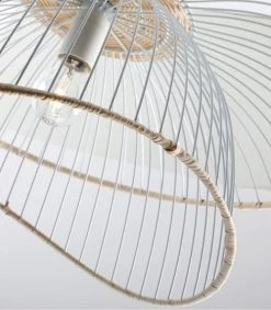 Lussiol Lighting Suspensions Suspension En Métal Blanc D. 60 Cm -Luminaires Bord de mer Soldes suspension en metal blanc d 60 cm 3