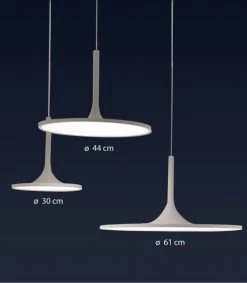 Lussiol Lighting Suspensions Suspension En Métal Blanc D. 63 Cm -Luminaires Bord de mer Soldes suspension en metal blanc d 63 cm 3