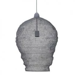 Light & Living Suspensions Suspension En Métal Gris