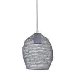 Light & Living Suspensions Suspension En Métal Gris