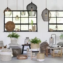 Light & Living Suspensions Suspension En Métal Gris -Luminaires Bord de mer Soldes suspension en metal gris 9