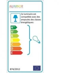 Aluminor Suspensions Suspension En Métal Jaune -Luminaires Bord de mer Soldes suspension en metal jaune 3