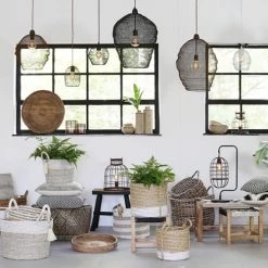 Light & Living Suspensions Suspension En Métal Noir -Luminaires Bord de mer Soldes suspension en metal noir 14