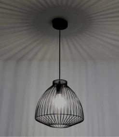 Lussiol Lighting Suspensions Suspension En Métal Noir D. 30 Cm -Luminaires Bord de mer Soldes suspension en metal noir d 30 cm 3