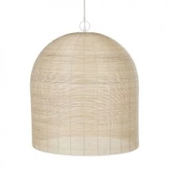 Maisons Du Monde Suspensions Suspension En Rotin Blanchi Tressé Main