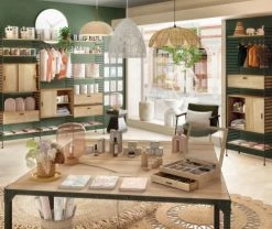 Maisons Du Monde Suspensions Suspension En Rotin Et Bambou Tressés -Luminaires Bord de mer Soldes suspension en rotin et bambou tresses 1000 8 12 221535 2