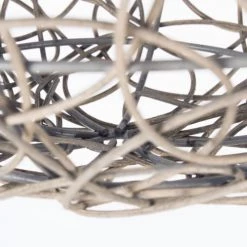 Keria Suspensions Suspension En Rotin Gris -Luminaires Bord de mer Soldes suspension en rotin gris 5